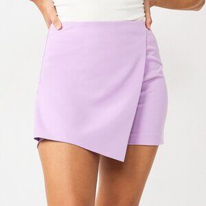 💙 2 for $40 - Intempo Mini Wrap Skort in Purple - Size: 10